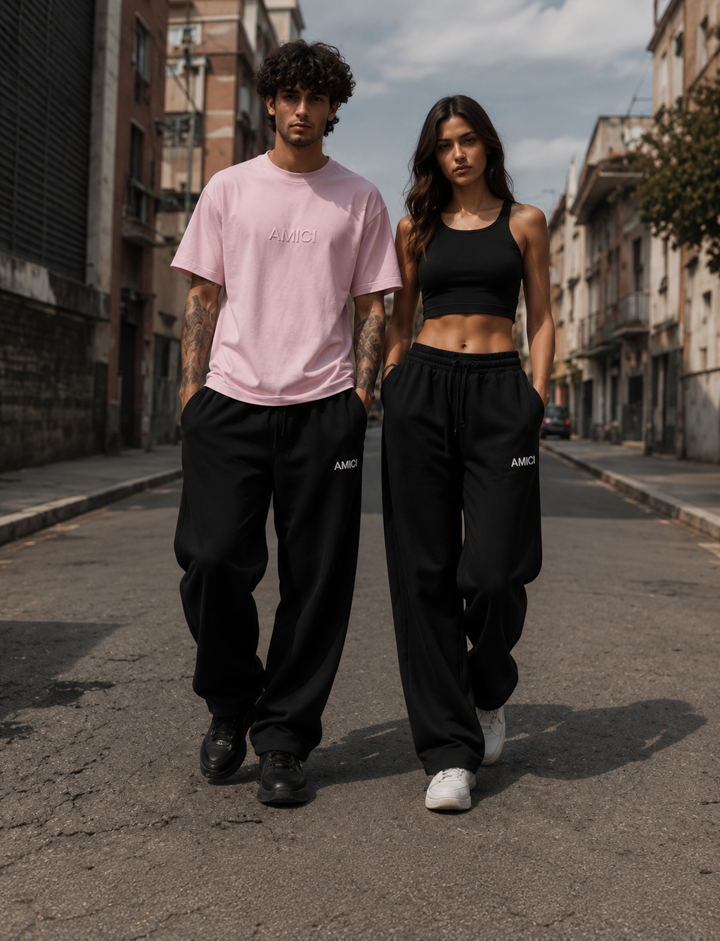 AMICI Premium Sweatpants – Black