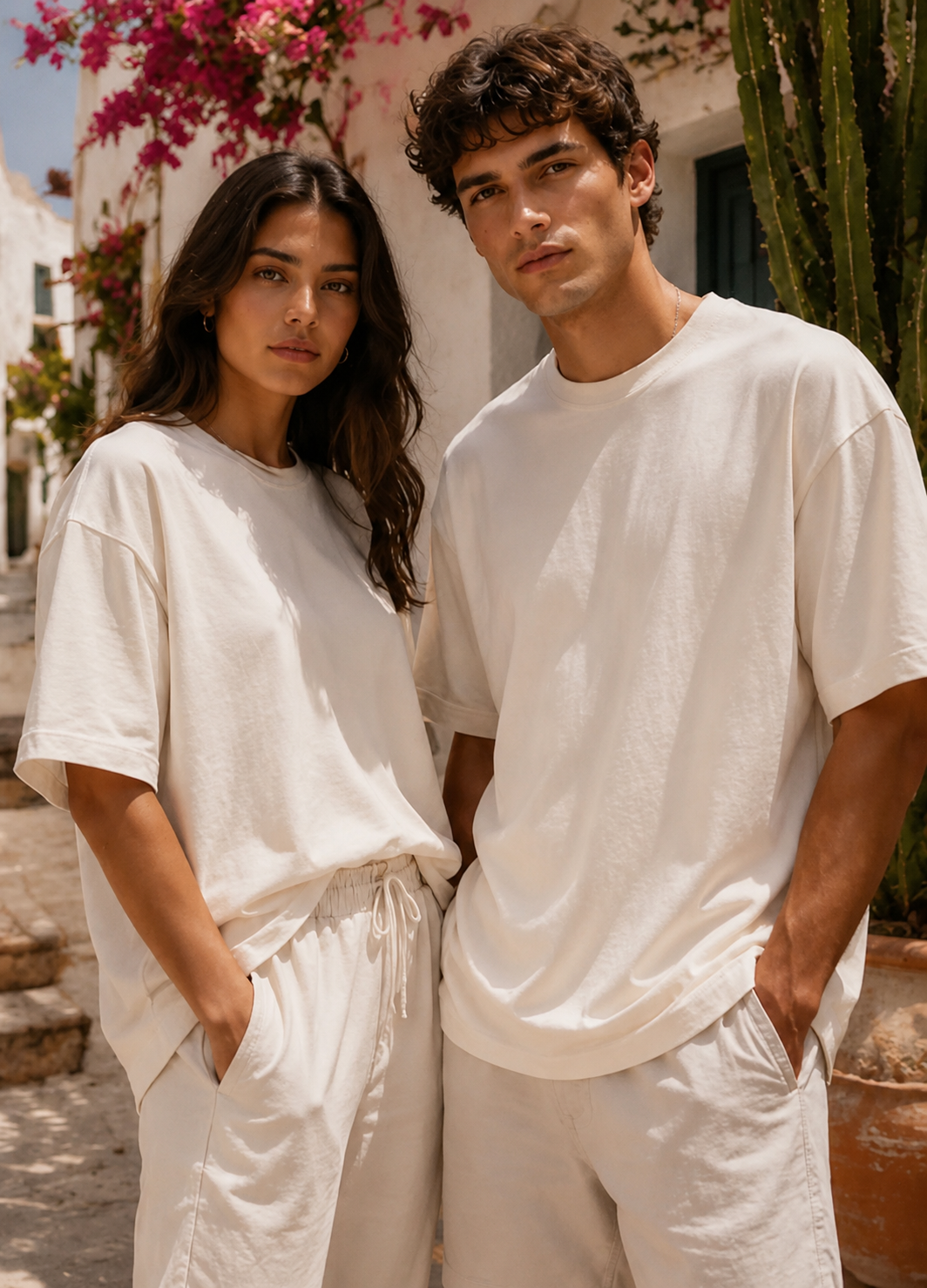 AMICI Essential Oversized T-Shirt – Cream
