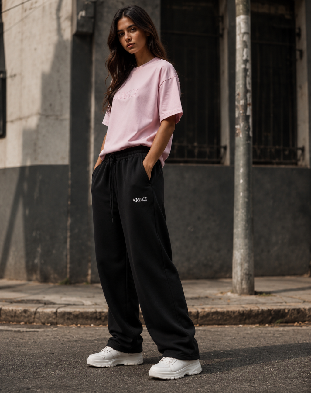 AMICI Premium Sweatpants – Black