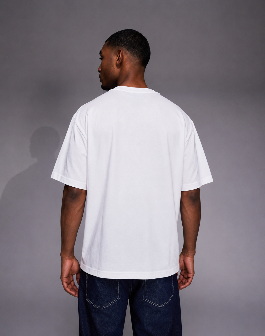 BOSS Monogram Graphic Oversized T-Shirt – White