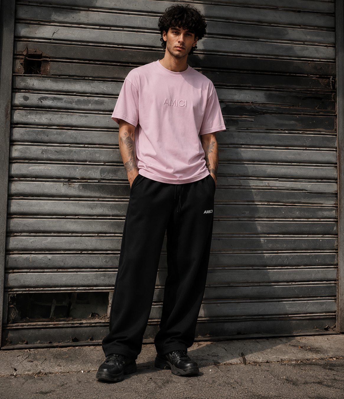 AMICI Premium Sweatpants – Black
