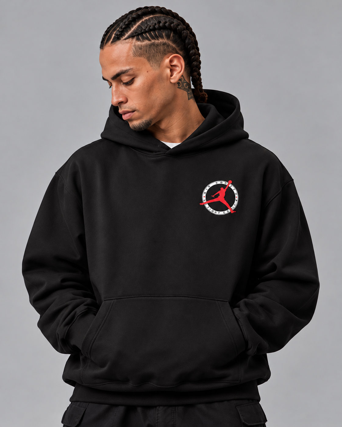 Air Jordan Black & Red Graphic Hoodie – Jordan Flight Collection