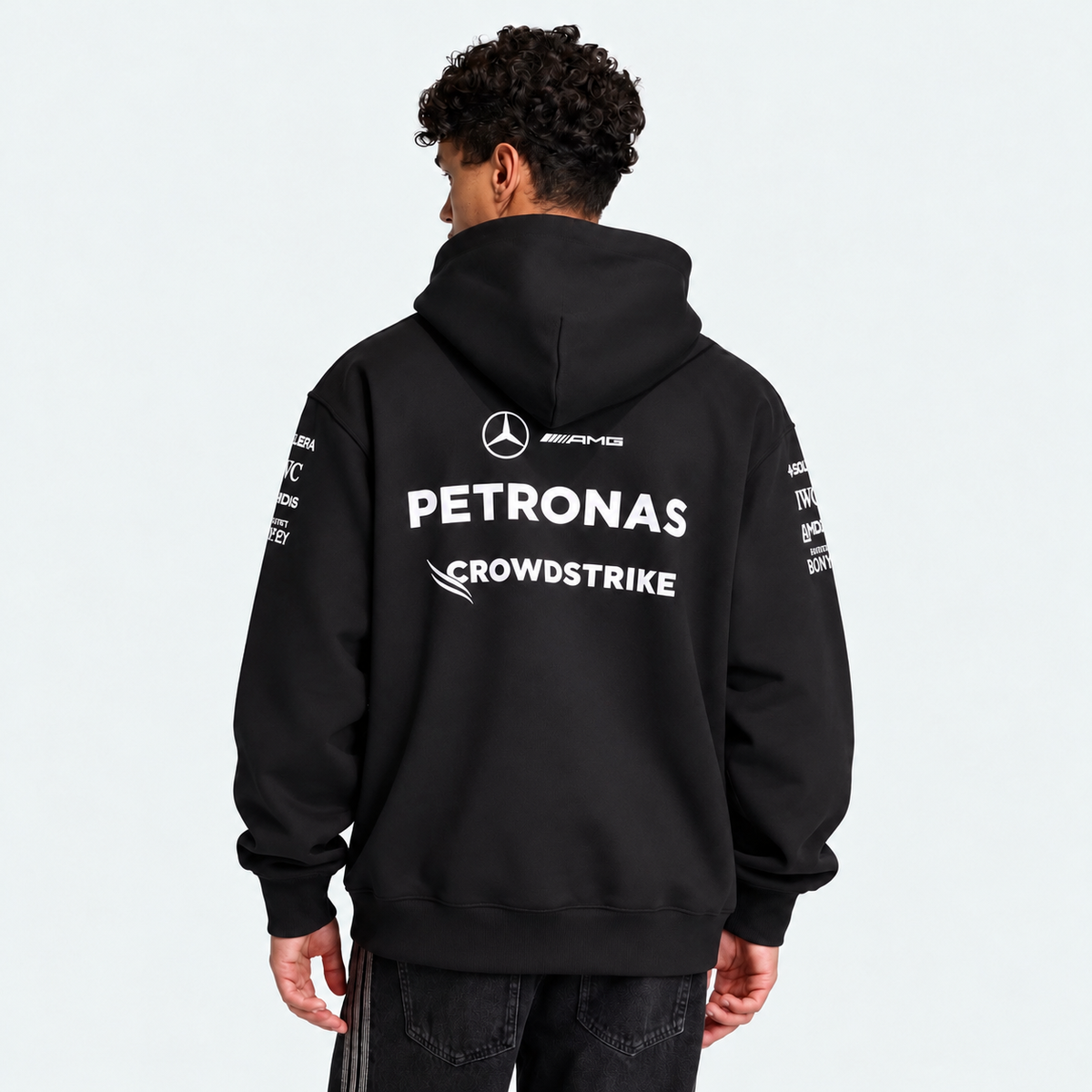Mercedes-AMG Petronas F1 Black Racing Hoodie