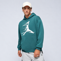 JORDAN Teal Graphic Pullover Hoodie
