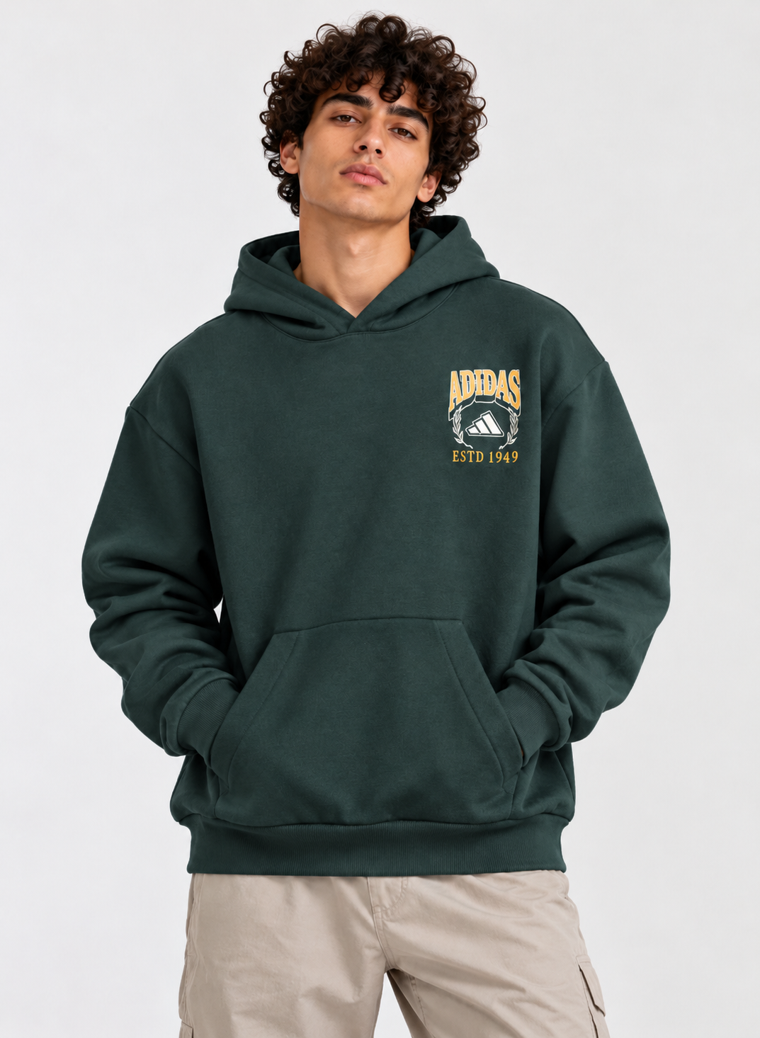 adidas Teal Graphic Hoodie – Heritage Collection