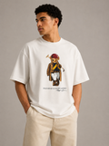 Polo Bear Heritage Oversized Tee – Off White