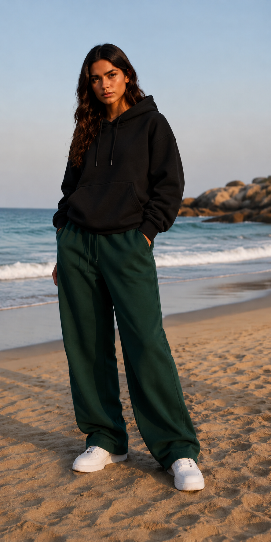 AMICI Premium Sweatpants – Forest Green