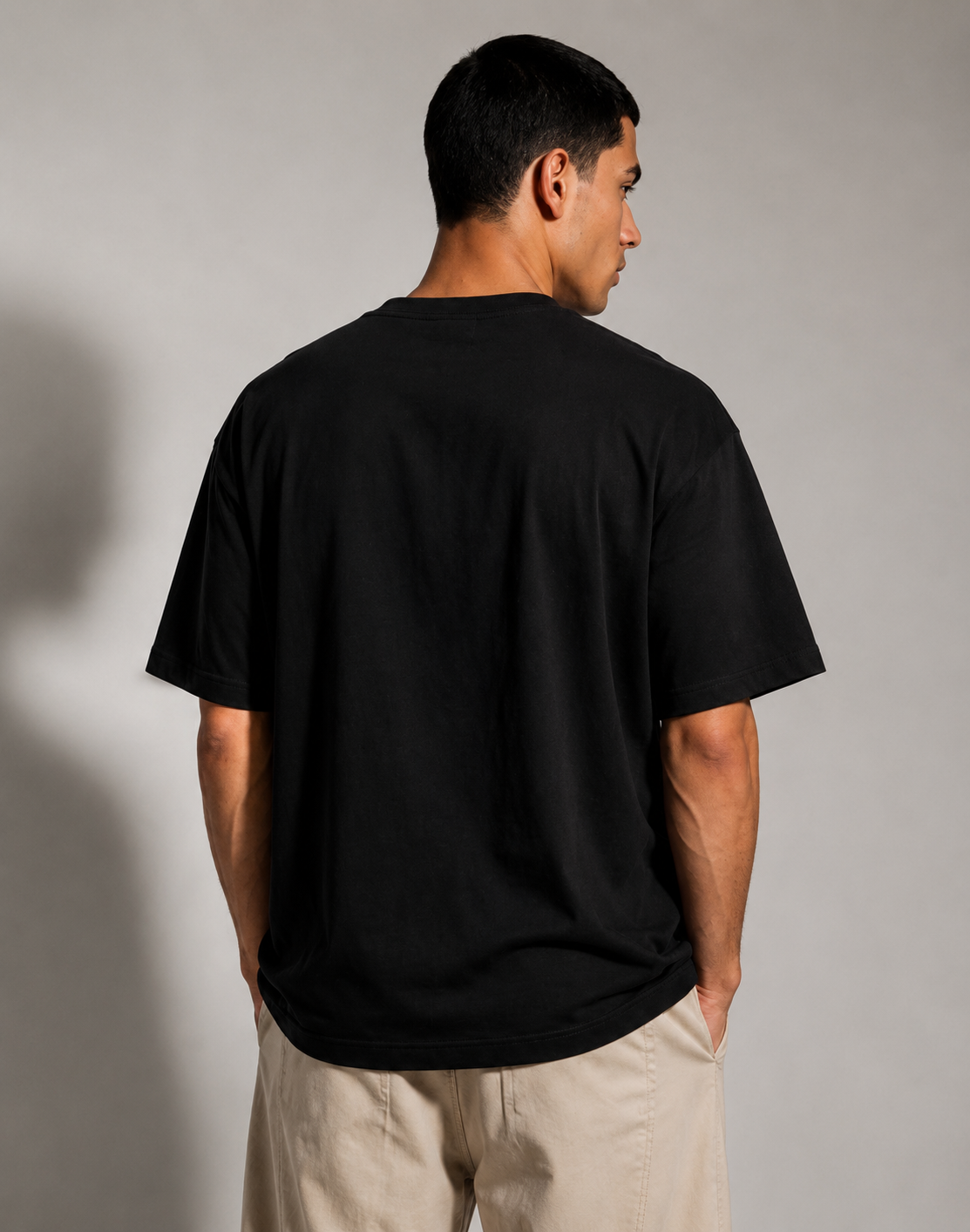 Polo Bear Classic Oversized Tee – Black