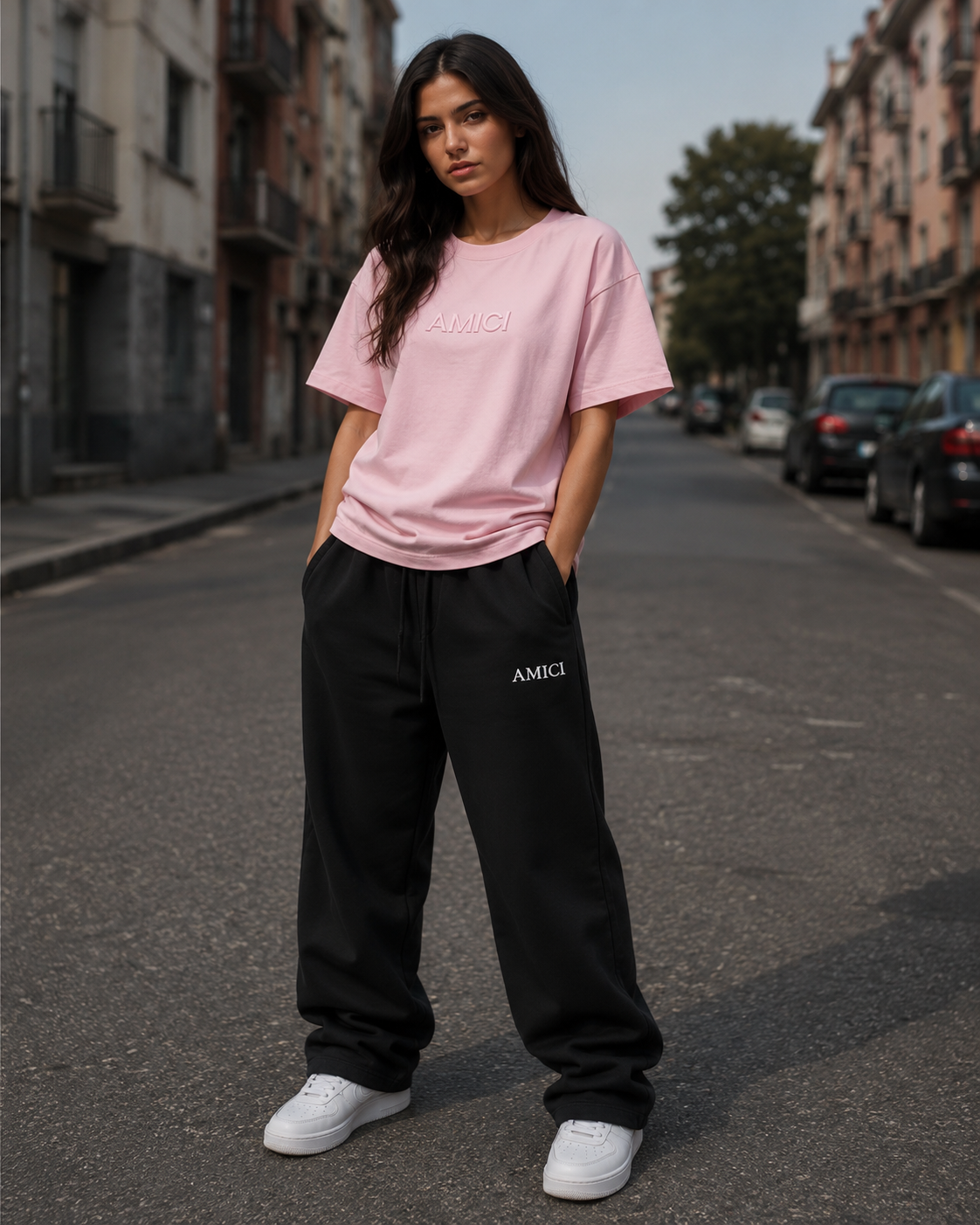 AMICI Premium Sweatpants – Black