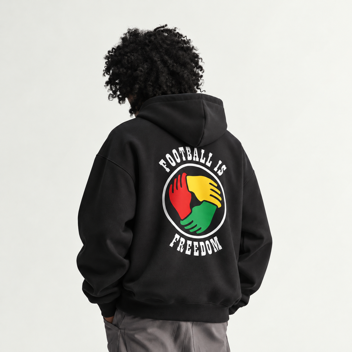 Adidas Black Football Is Freedom Graphic Hoodie – Originals Collection