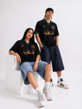 AMICI FC — Palestine Jersey– Black & Emerald Green