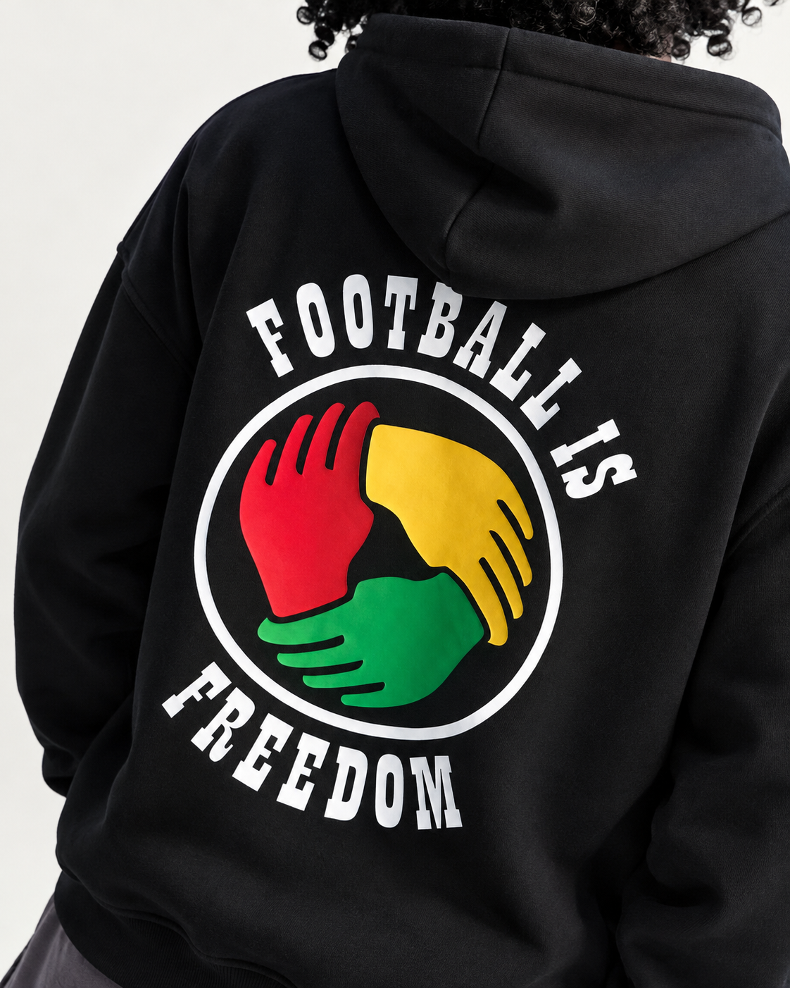 Adidas Black Football Is Freedom Graphic Hoodie – Originals Collection
