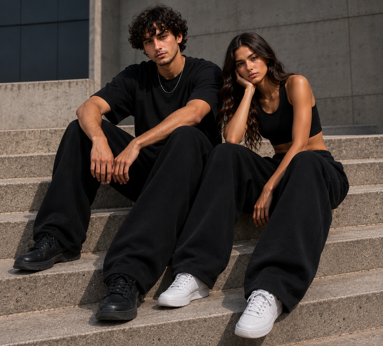 AMICI Premium Sweatpants – Black