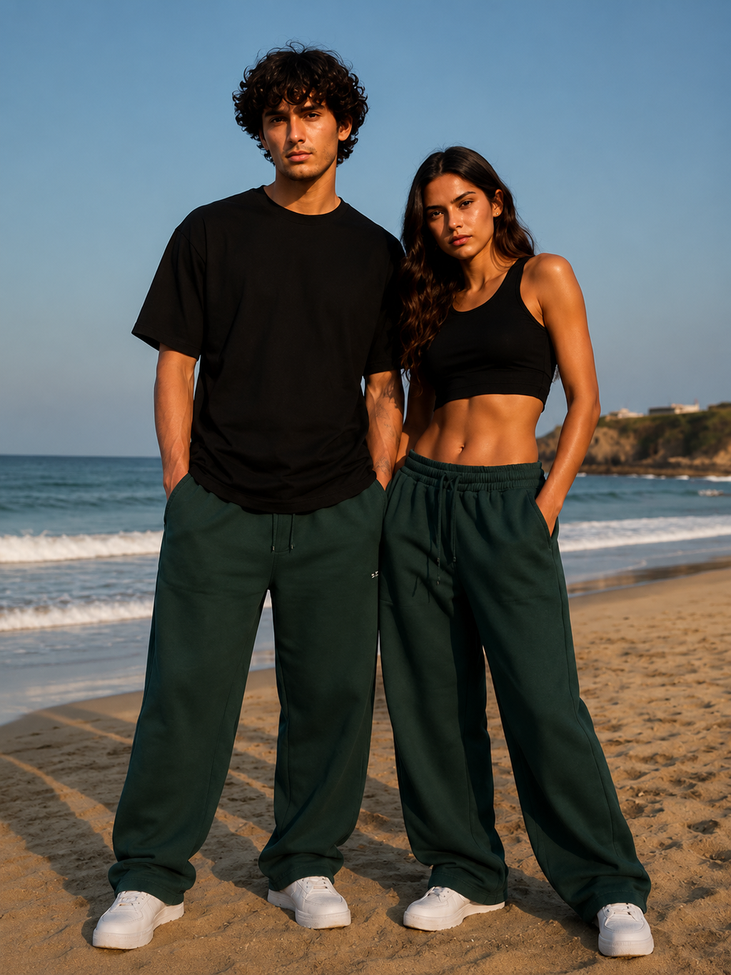 AMICI Premium Sweatpants – Forest Green