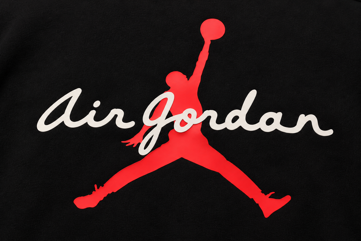 Air Jordan Black & Red Graphic Hoodie – Jordan Collection
