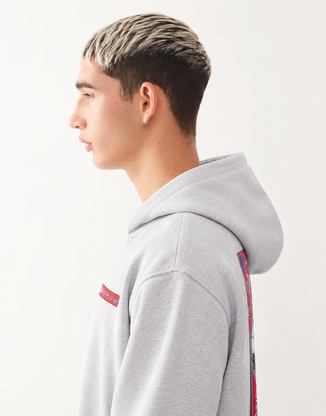 adidas Originals Grey Graphic Hoodie