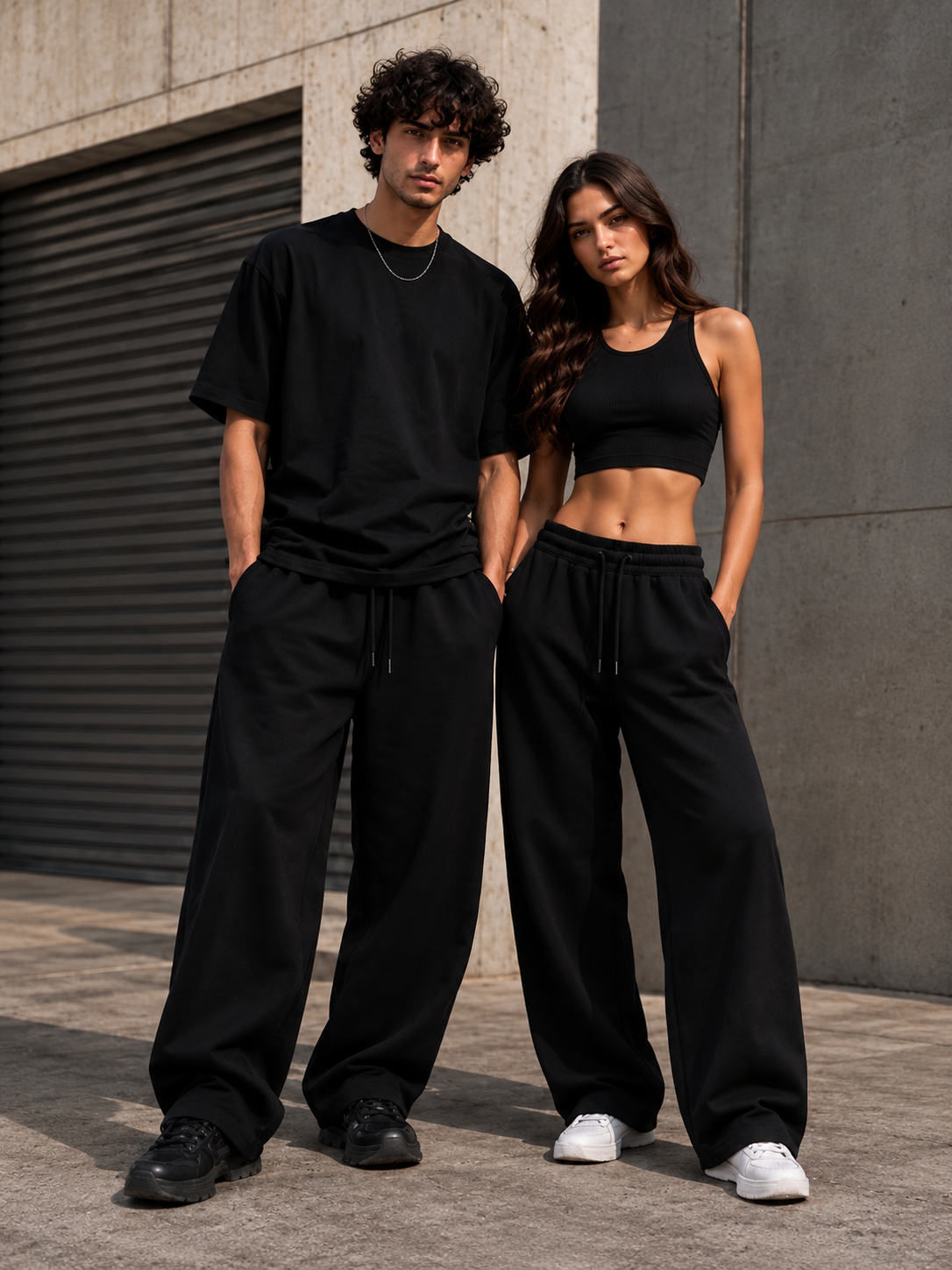 AMICI Premium Sweatpants – Black