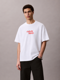 Calvin Klein Minimal Logo Oversized Tee – White