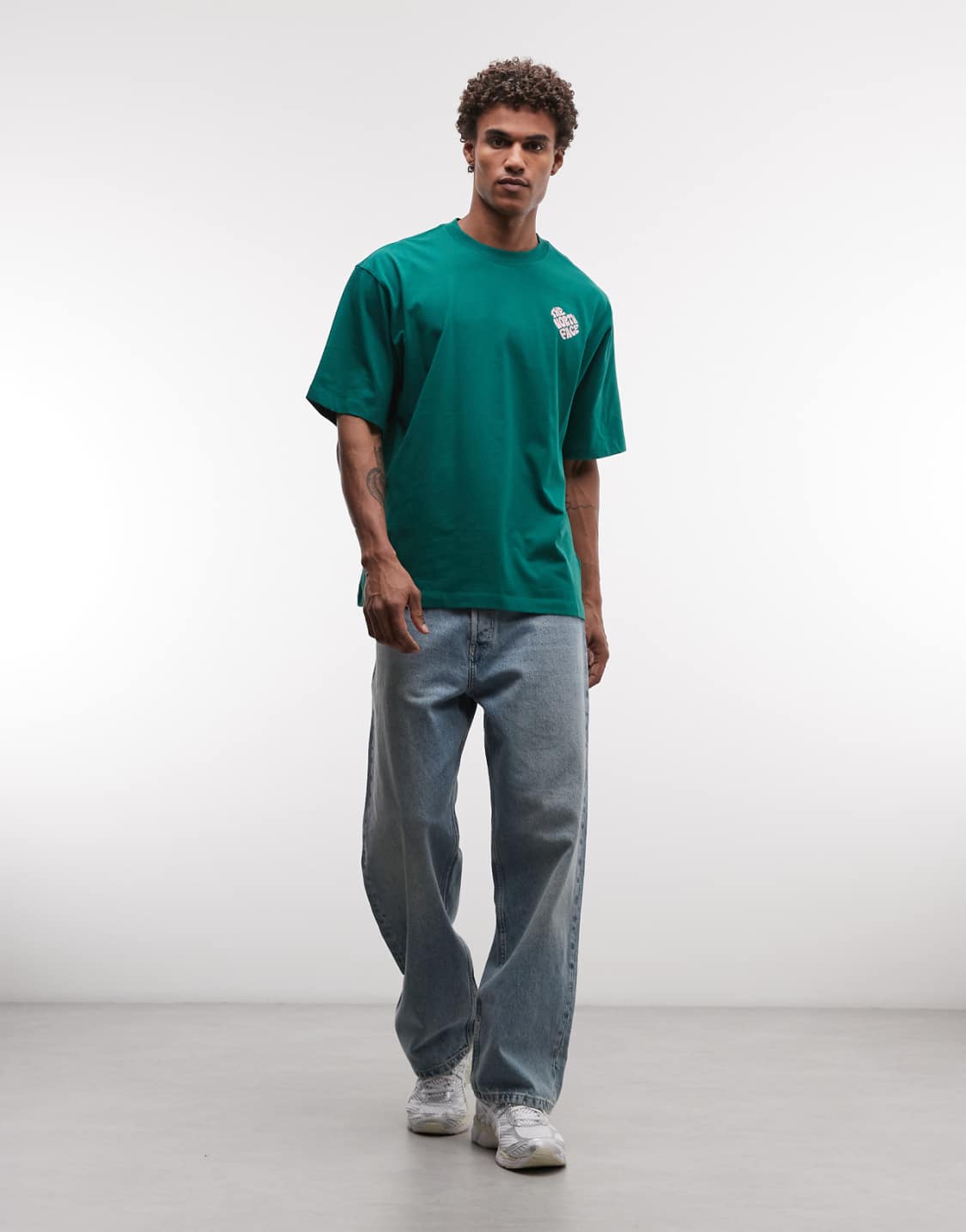 The North Face Emerald Green Oversized Essential Tee