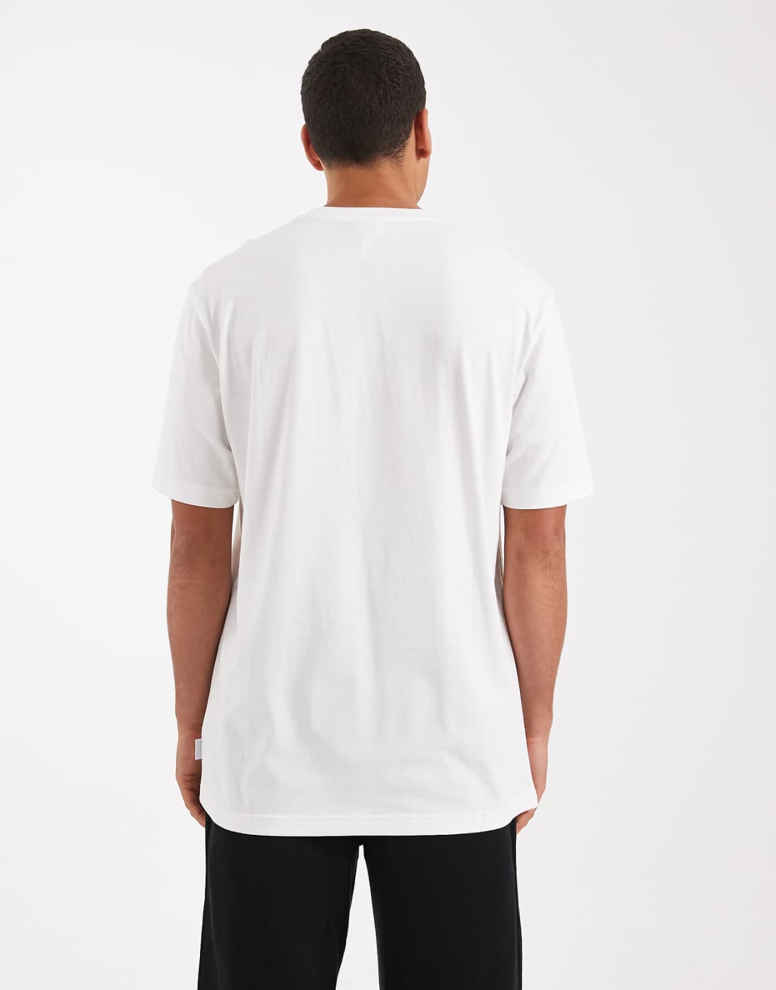 Adidas Rose Trefoil Oversized Tee – White