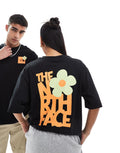 The North Face Floral Graphic Oversized Black