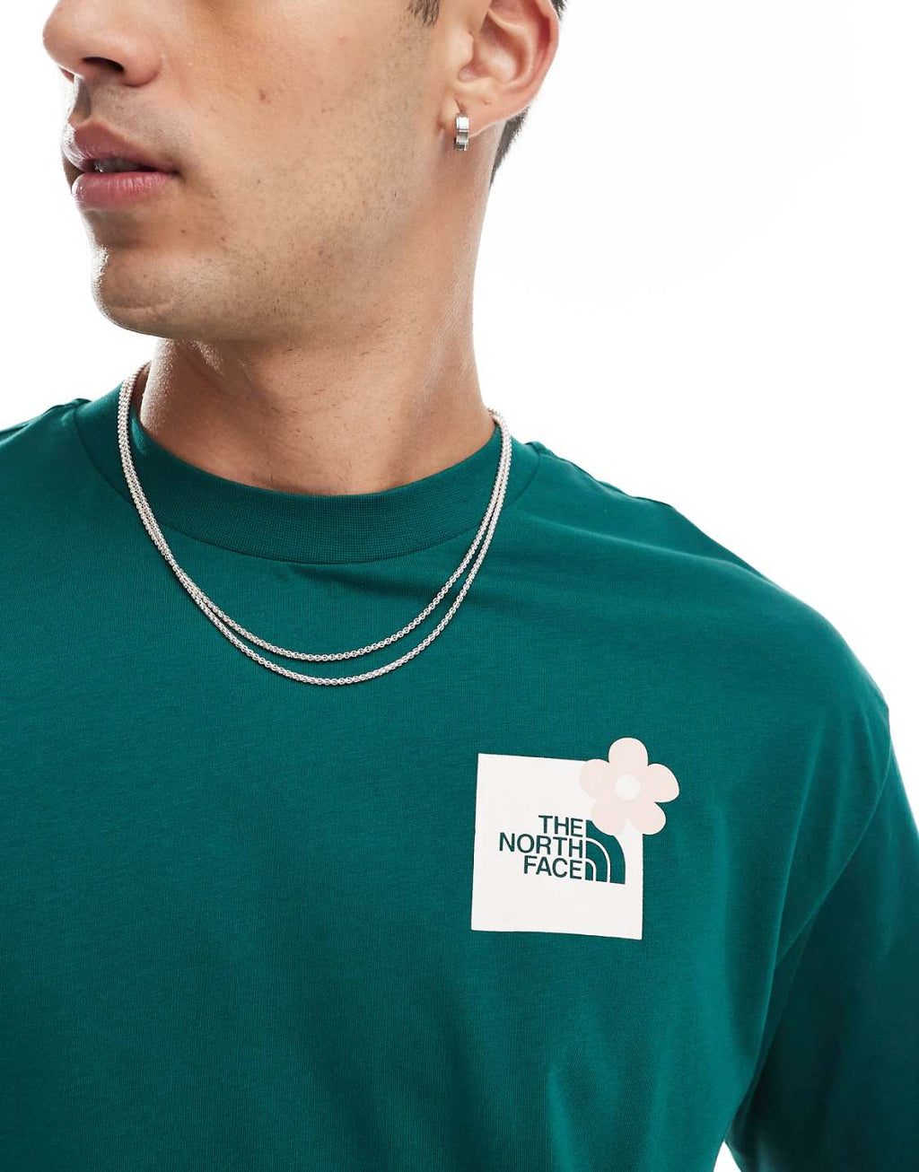 The North Face Emerald Flower Graphic Oversized Tee