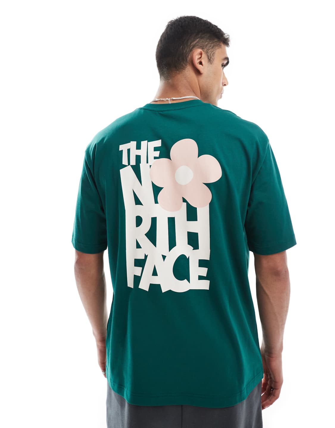 The North Face Emerald Flower Graphic Oversized Tee