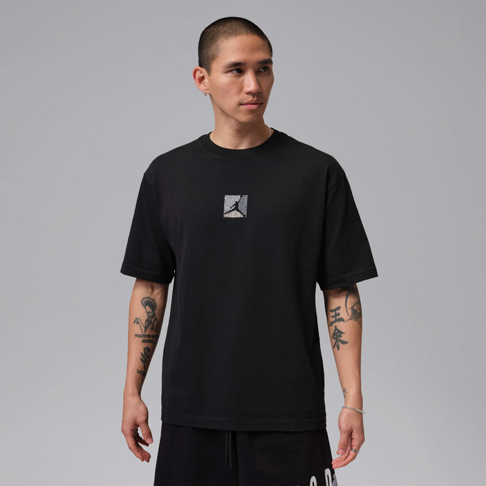 Jordan Fly Graphic Oversized Black Tee