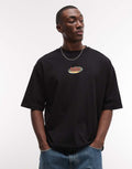 Archive Graphic Oversized Tee – Black