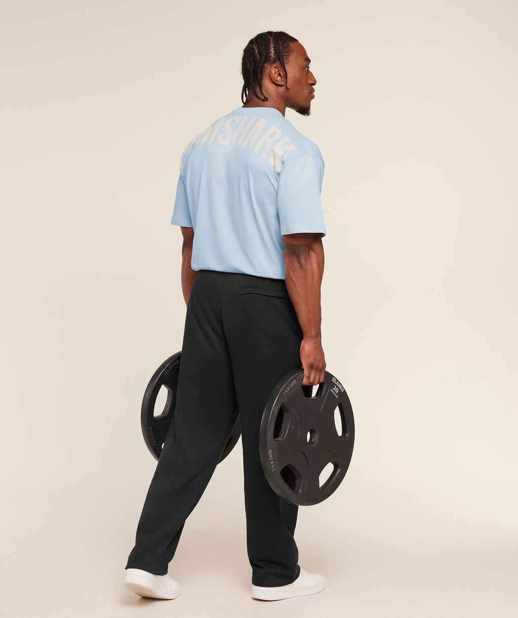 Gymshark Oversized Training Tee – Ice Blue
