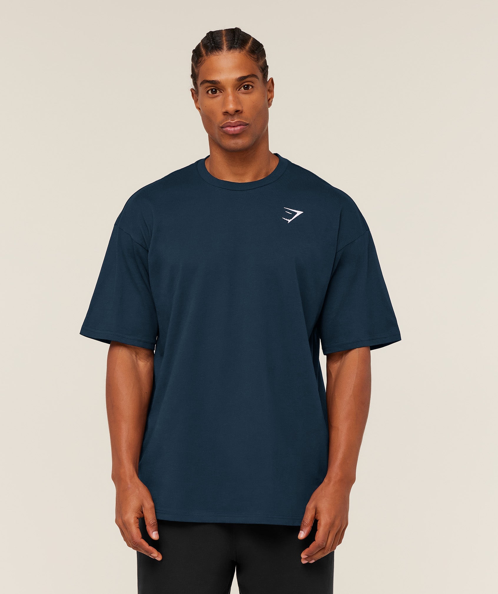 Gymshark Oversized Essential Tee – Deep Navy