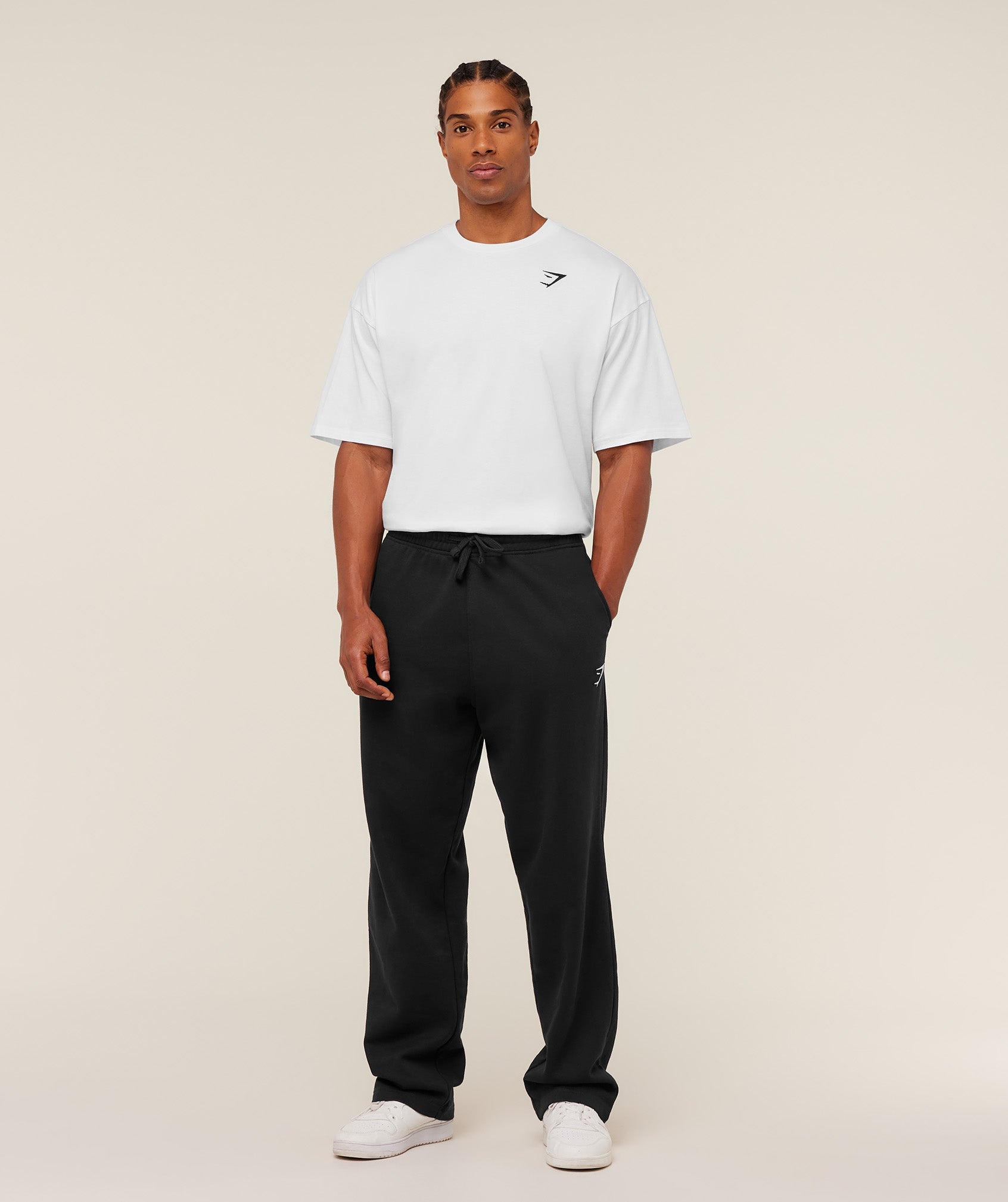 Gymshark Oversized Essential Tee – Arctic White