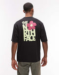 The North Face Flower Graphic Oversized Tee – Black