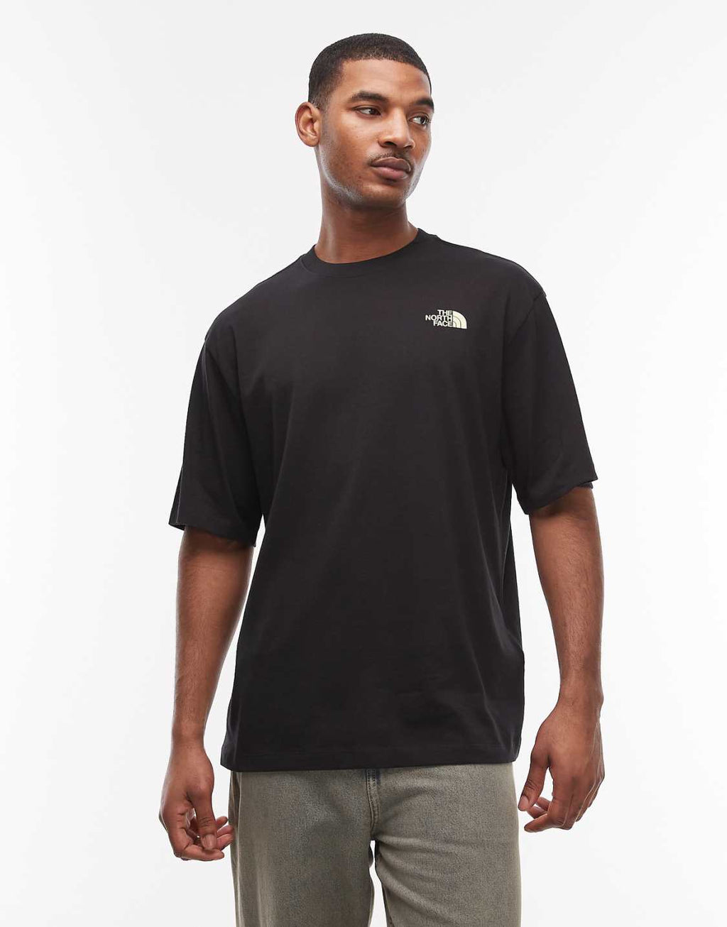 The North Face Flower Graphic Oversized Tee – Black
