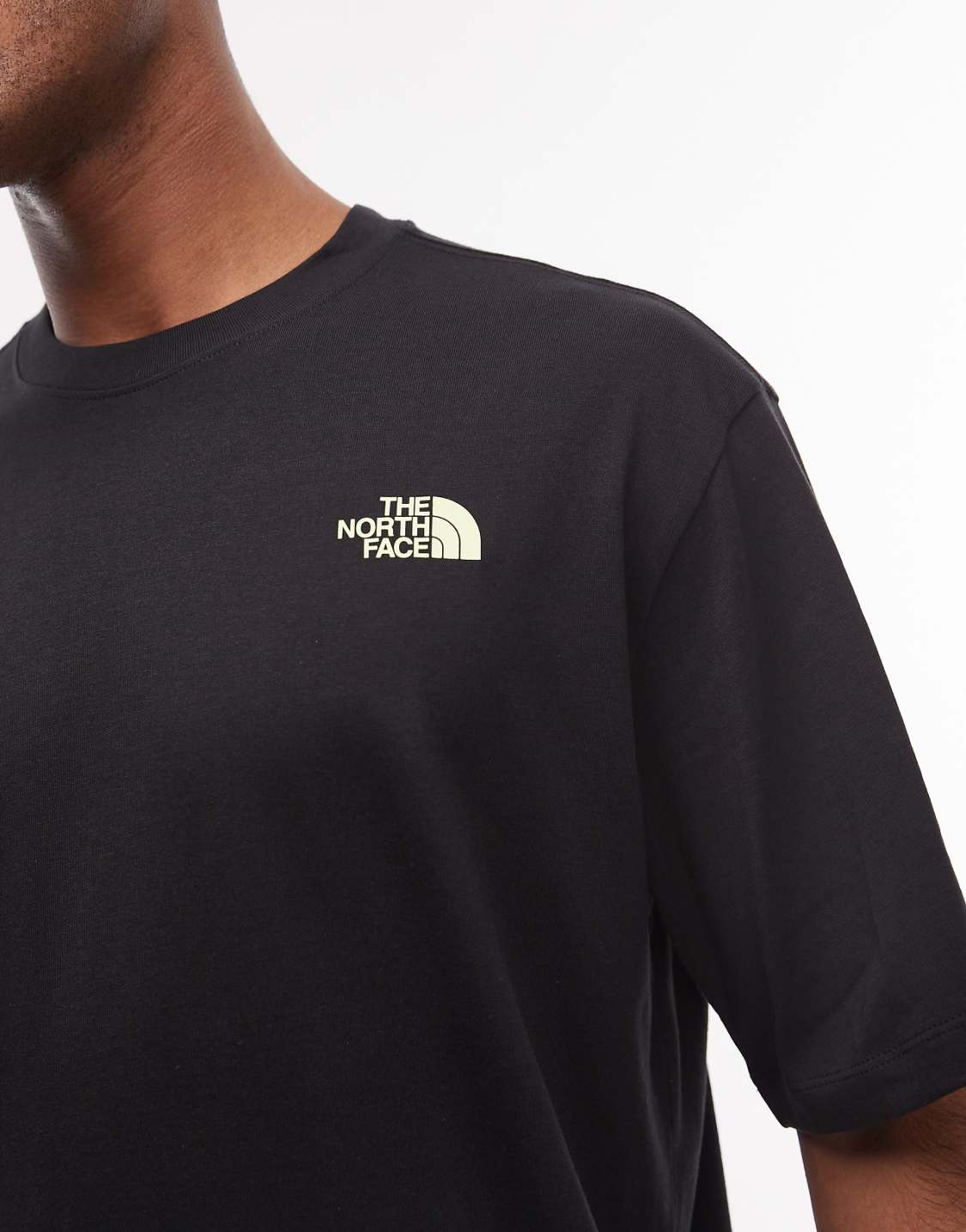 The North Face Flower Graphic Oversized Tee – Black