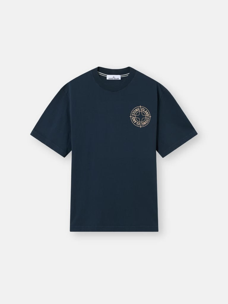 Stone Compass Oversized T-Shirt – Navy
