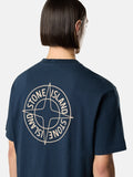 Stone Compass Oversized T-Shirt – Navy