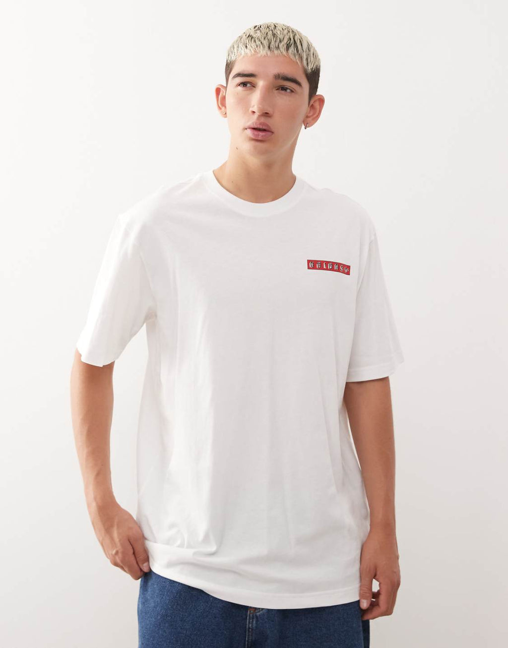 Adidas Originals Football Graphic Tee – White