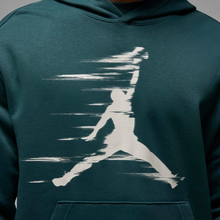 JORDAN Teal Graphic Pullover Hoodie