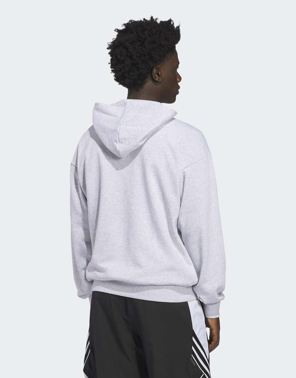 Adidas Basketball Grey Oversized Hoodie