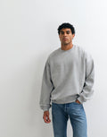 AMICI Grey Crewneck Sweatshirt – Winter Collection