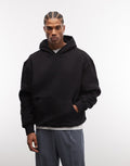 AMICI Black Oversized Hoodie – Winter Collection