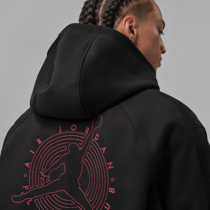 Air Jordan Black & Red Graphic Hoodie – Jordan Flight Collection
