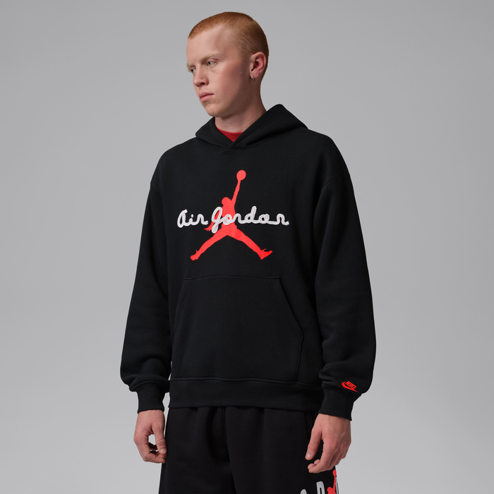 Air Jordan Black & Red Graphic Hoodie – Jordan Collection