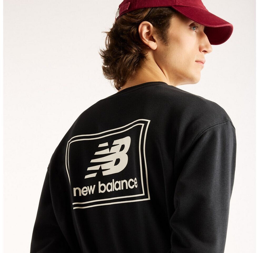 New Balance Black Logo Sweatshirt
